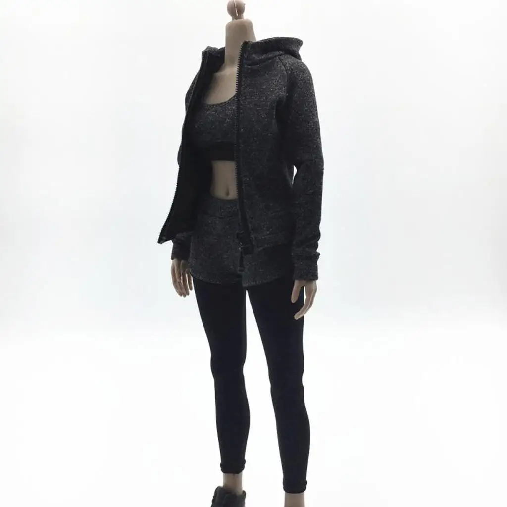 1/6 Scale Woman Trainingsanzug Casual Sportswear für 12inch Phicen Kumik 