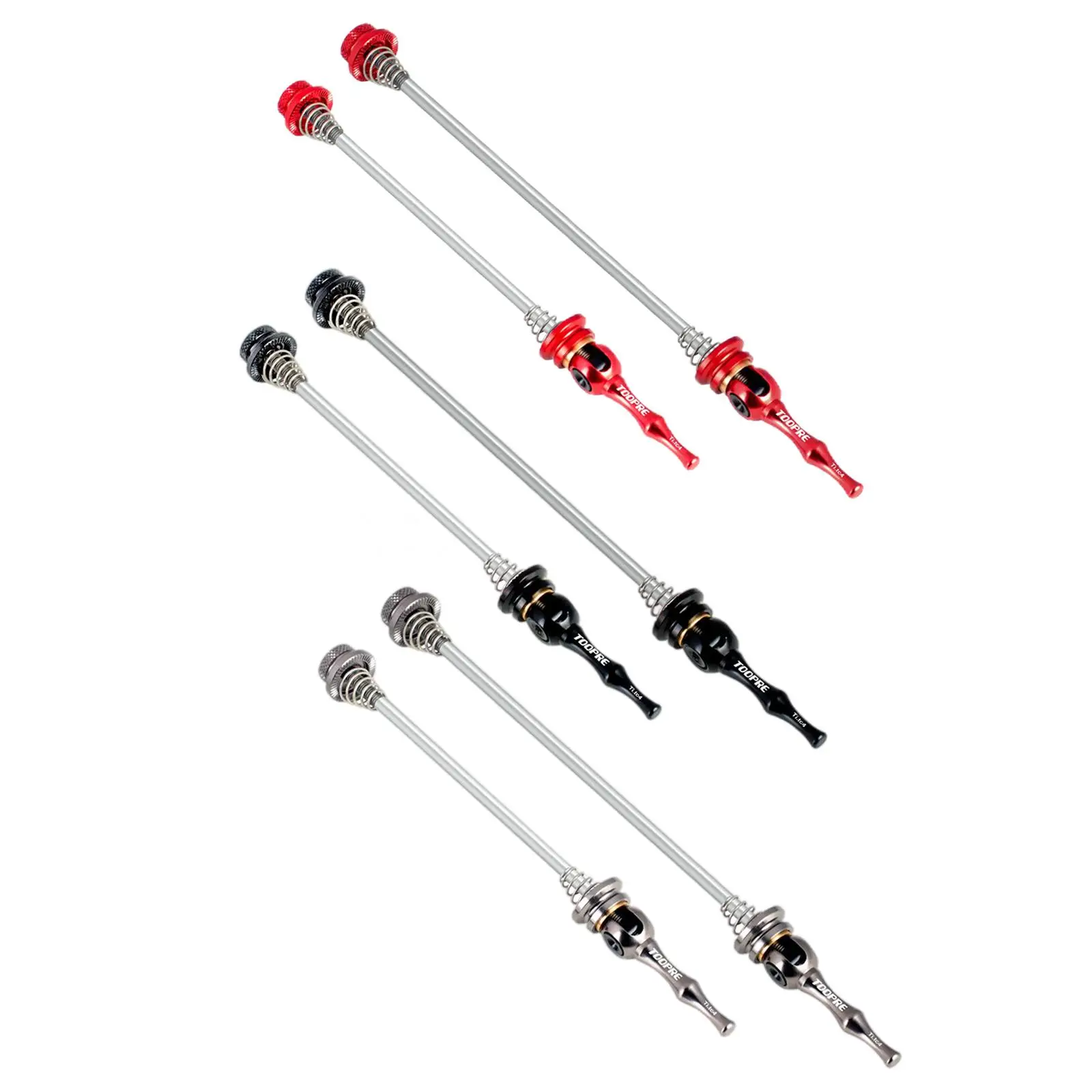 2x Lightweight Bike  Skewer Front  100mm 135mm Qr Alloy  Lever Wheel Hub Skewer  Cycling  Tools