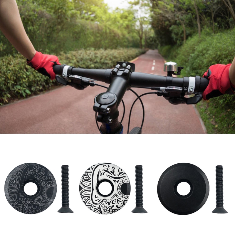 G92F Aluminiumlegierung Fahrrad Top Vorbau Abdeckung mit Schraube Fahrrad Oberrohr Kappe Vordergabel Top Vorbau Abdeckung MTB – Detail 7