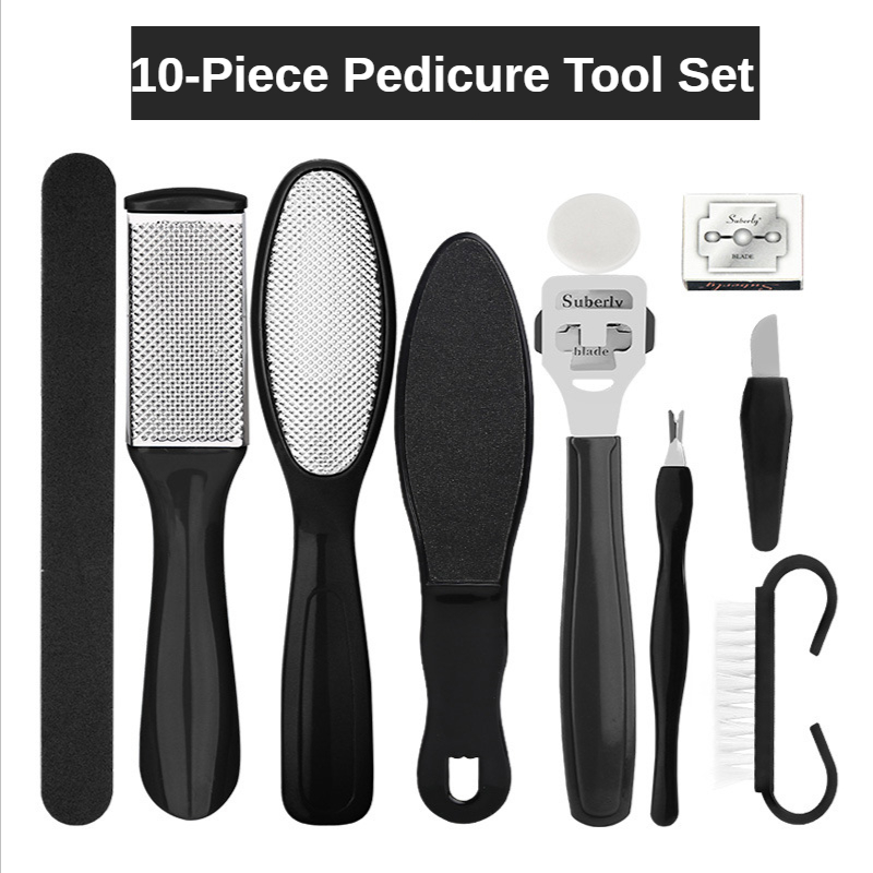 Best of Foot File Pedicure To Remove Dead Skin And Calluses Tools Professional Vibrator Heel Shoe Rape Spa Deep Tool Care Products Files Reviews & Tips