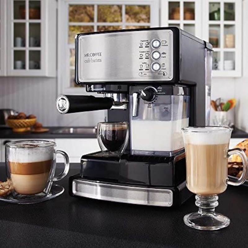 Title 4, Espresso and Cappuccino Machine, Programmable C...