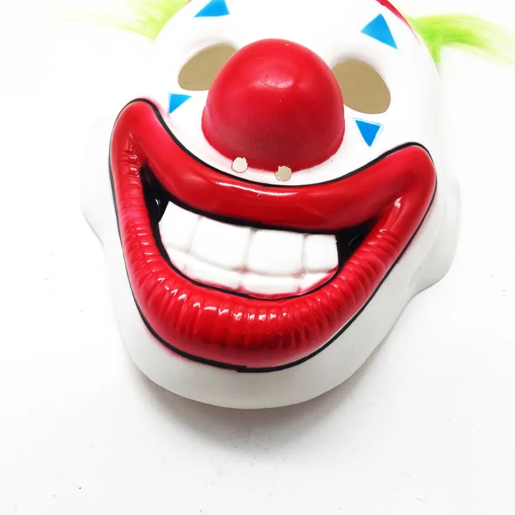Joker Clown Maske Arthur Fleck Joaquin Phoenix Halloween Joker Film Maske Weihnachtskostüm Zubehör – Detail 4