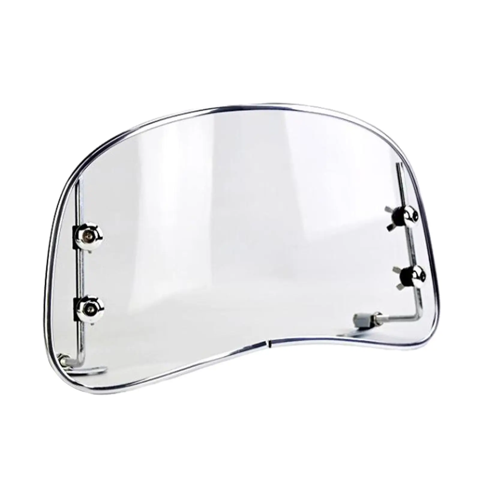 Motorcycle Windshield Transparent Wind Screen Multifunctional Wind Deflector