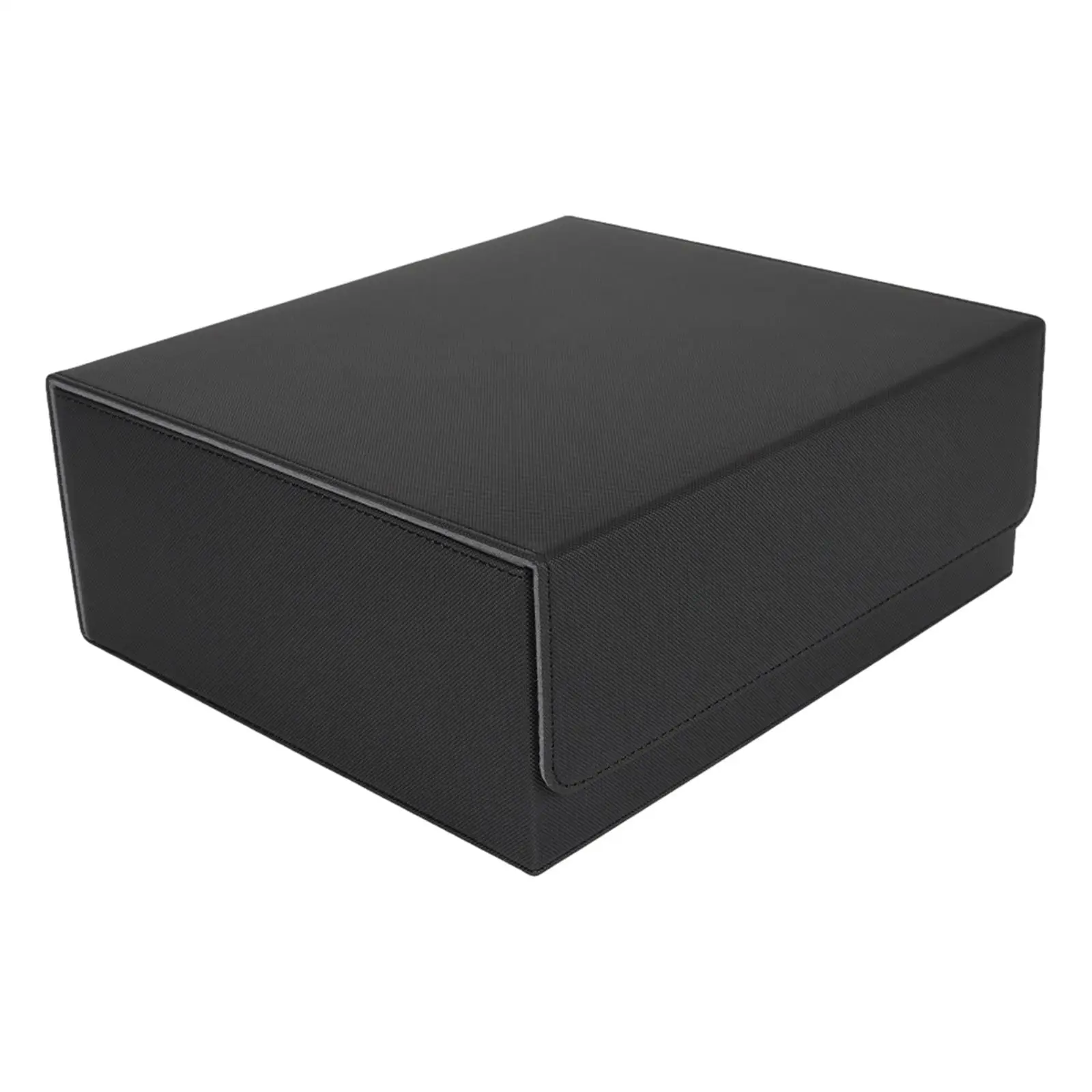 Card Deck Box Container PU Leather Multifunctional Card Gathering