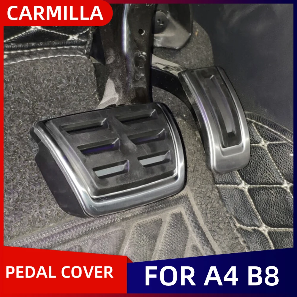 Detalle de las cubiertas para pedal de freno y acelerador