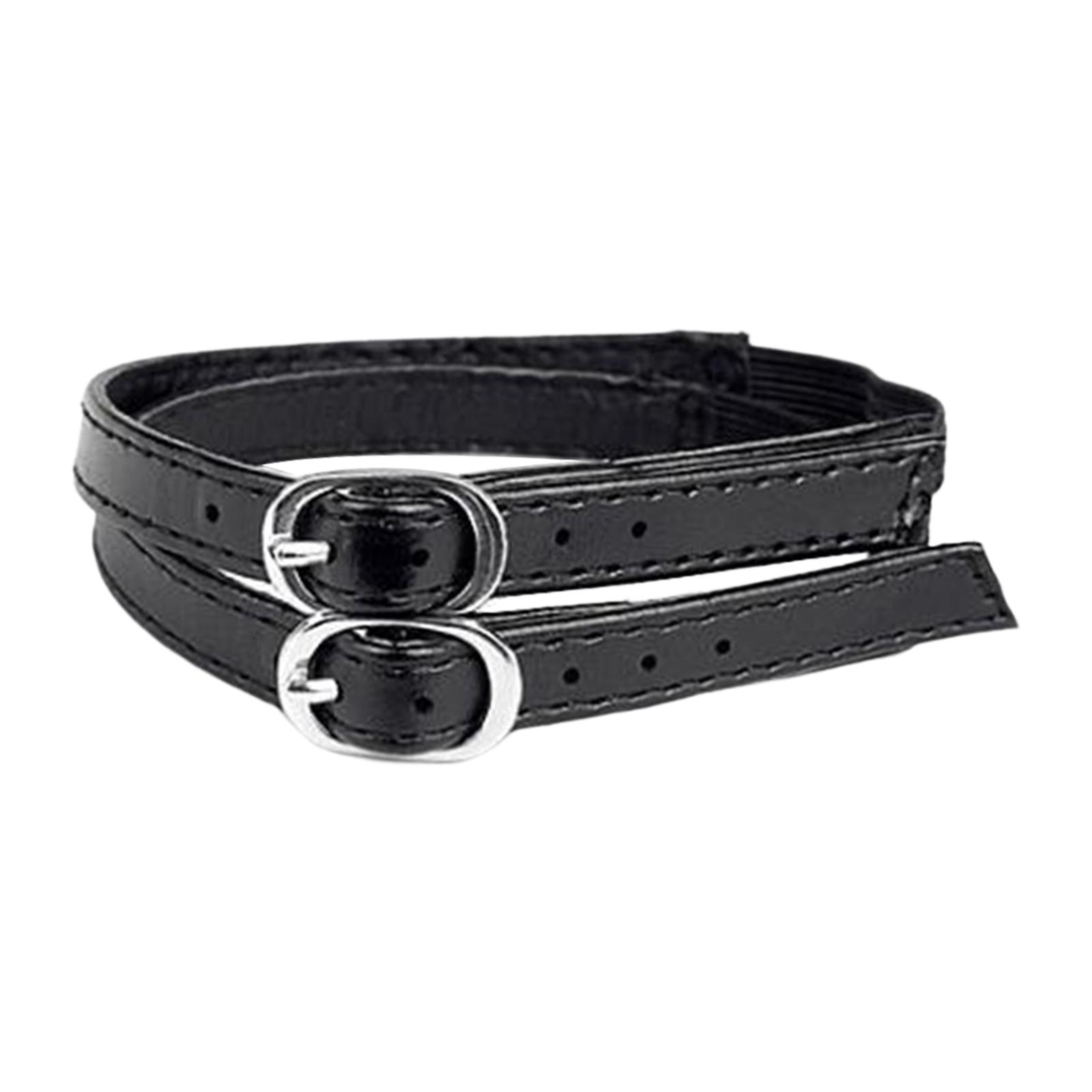 2 stücke Schuh Strap Leder Ankle Krawatte Schnürsenkel Flexible Ersatz Gürtel für – Detail 3
