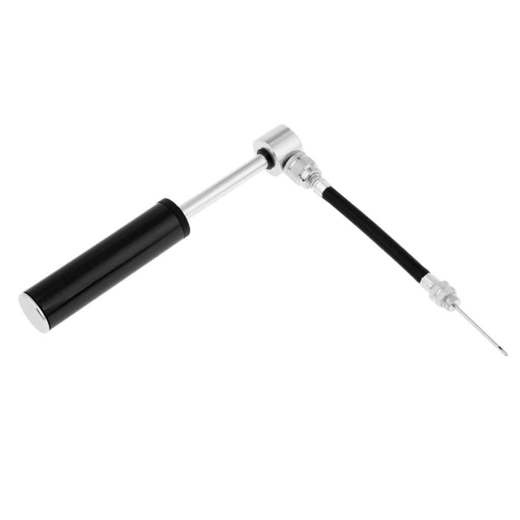 Aluminium Alloy Air Pump ball  Bicycle Bike Inflator Tire Portable Hand