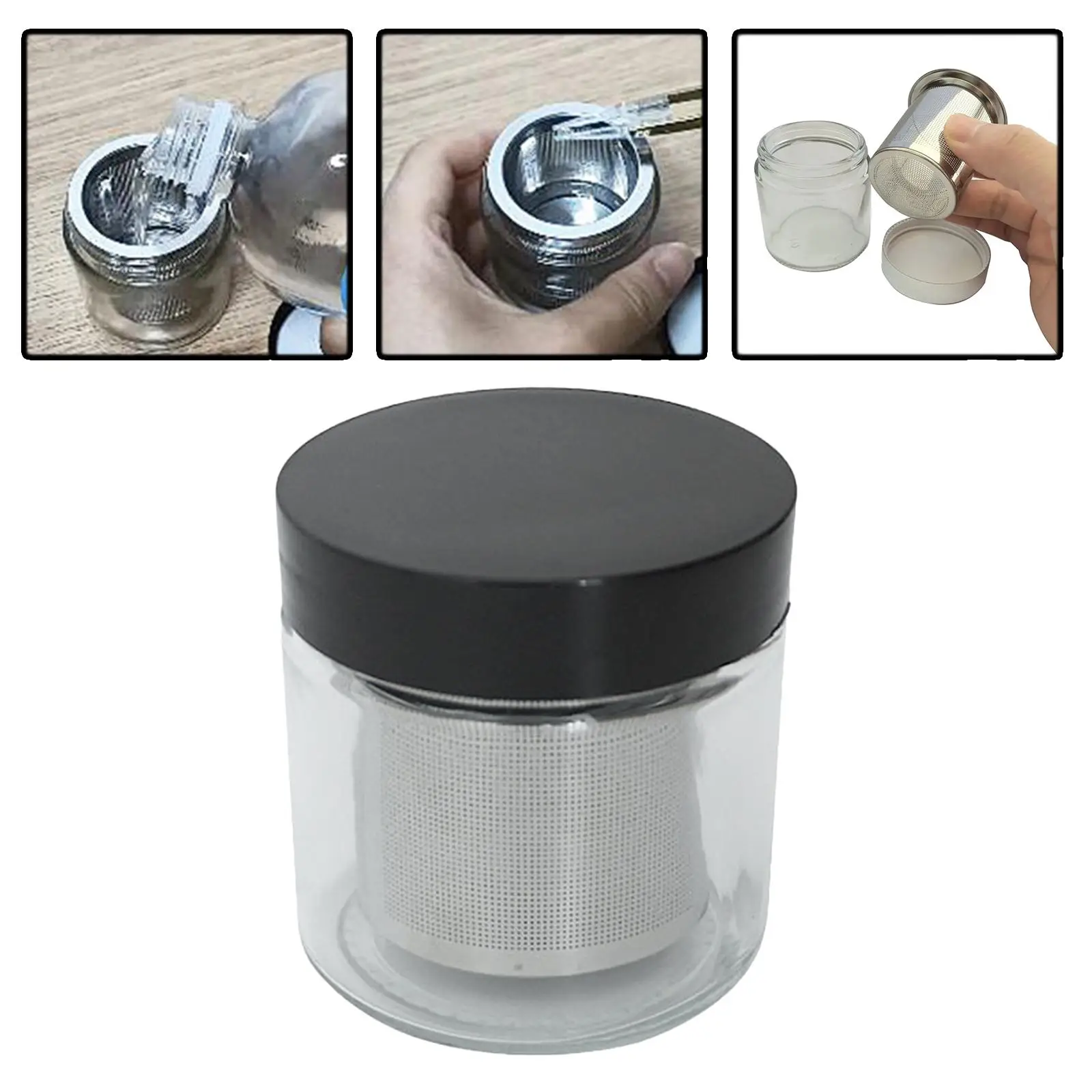 Diamond Washing Cup Cleaning Jar Washer Watchmaker Watch Parts Cleaner