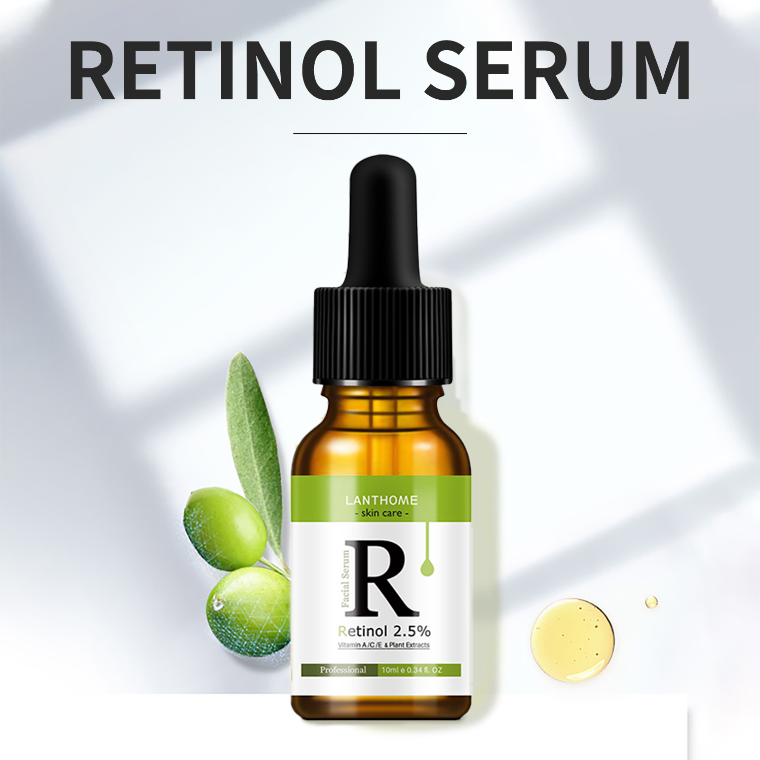 Best of Original Lanthome Retinol Serum Face Whitening Oil Anti Aging Wrinkle Essence Hyaluronic Acid Moisturizing Brightening Skin Care Reviews & Tips