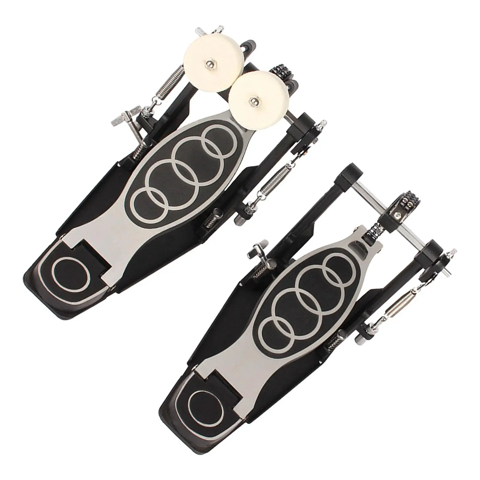 Dual Pedal Two Chain Drive Percussion Hardware Twin Drum Pedal for Drummers Electronic Drum Lovers Jazz Drums Kick Drum Set