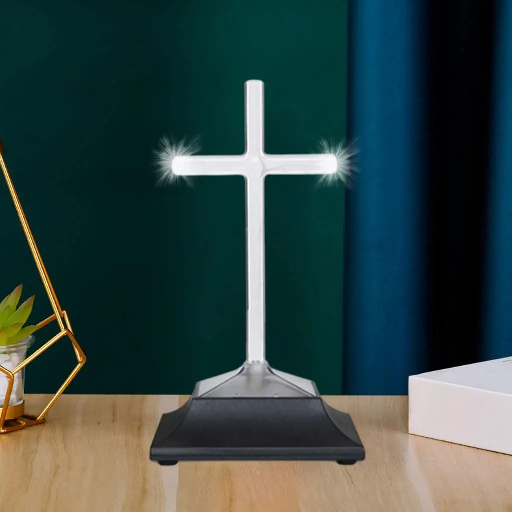 Solar Cross Light Remembrance Gifts Christian LED Light Landscape Light Stake for Path Lawn Yard Patio Church Cemetery Decor