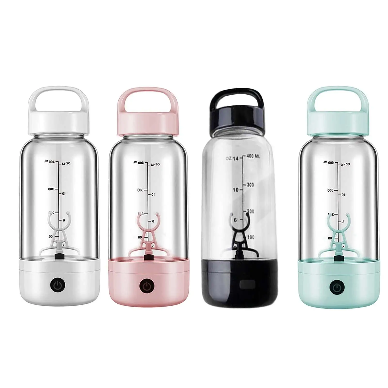 500ml Electric Protein Shaker Bottle USB Eddy Mixer Bottle Automatic Blender Mixing Bottle for Sports Workout Exercise Home Gym