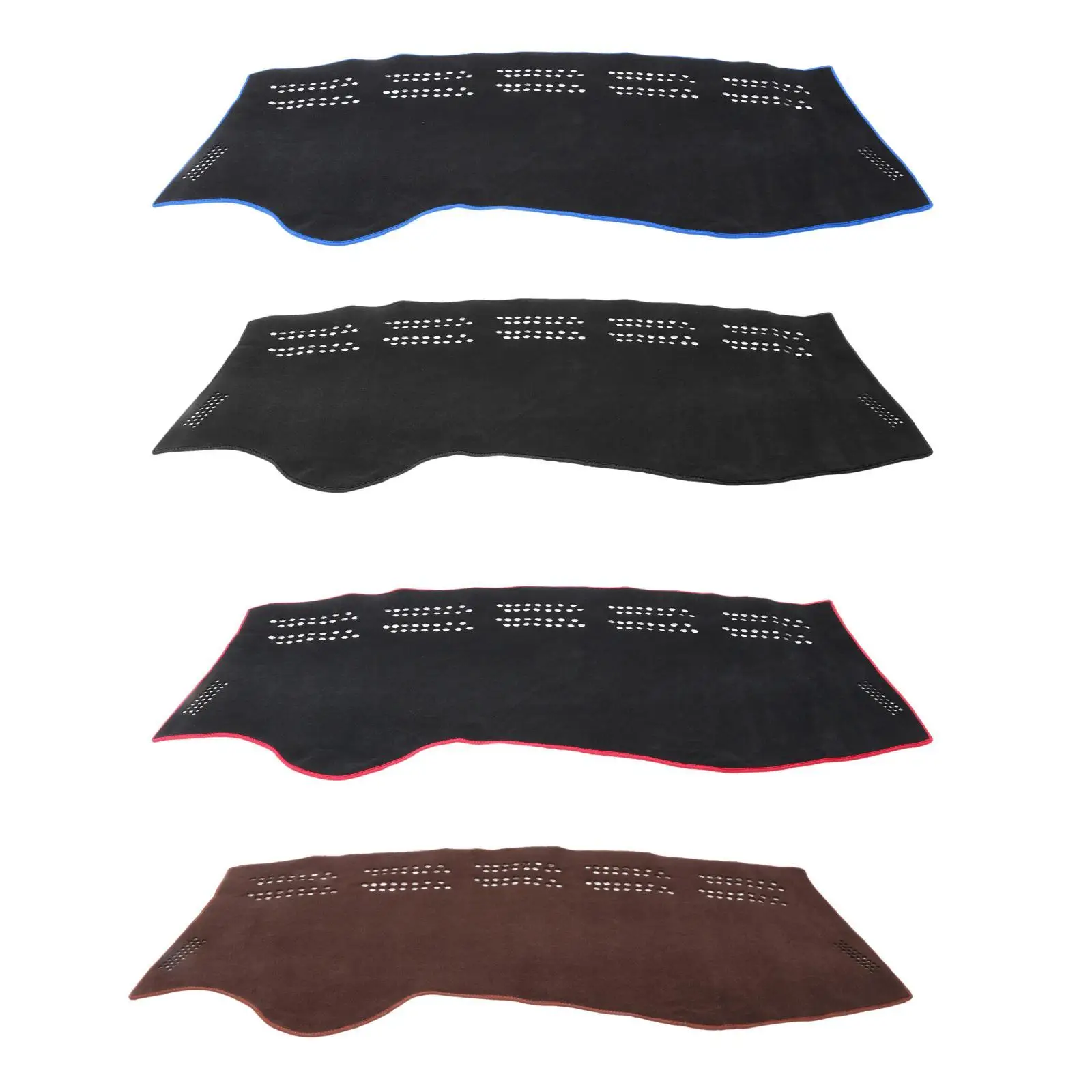 Car Dashboard Anti Slide Mats Non-Slip Multifunctional Soft Polyester Mount Holder  for  Electronic Devices Navigation