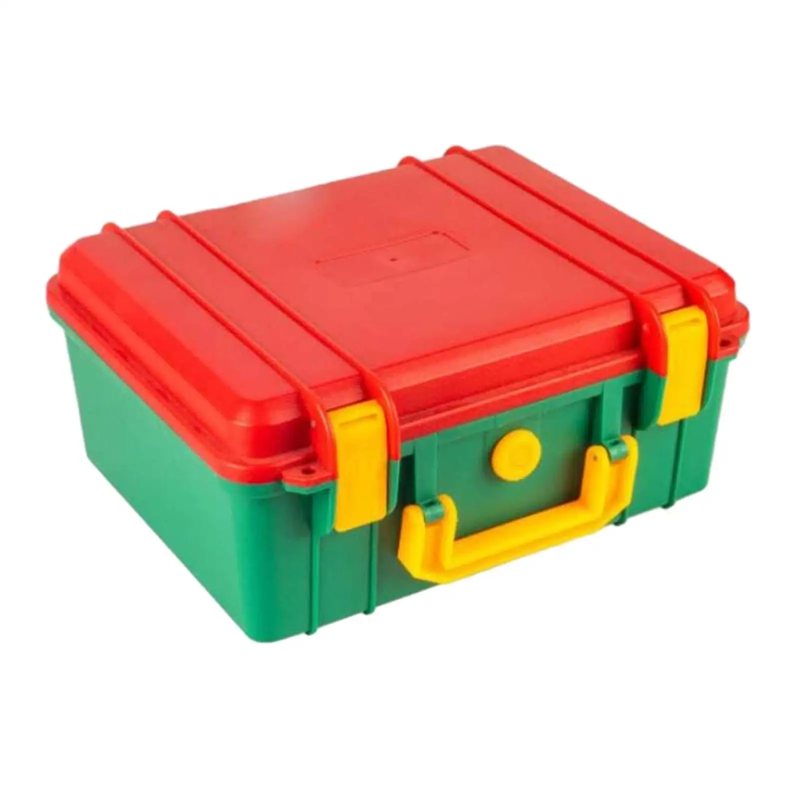 Tool Case with Sponge Electrician Repairs Box Protective Hardware Organizer Toolbox Storage Box for Outdoor Household Instrument