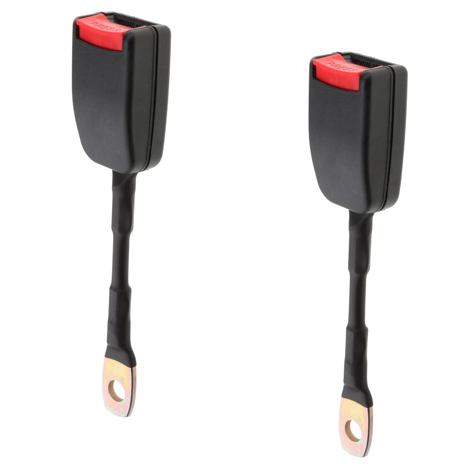 2x Universal Car Van Safety Seat Belt Buckle End Socket Connector 