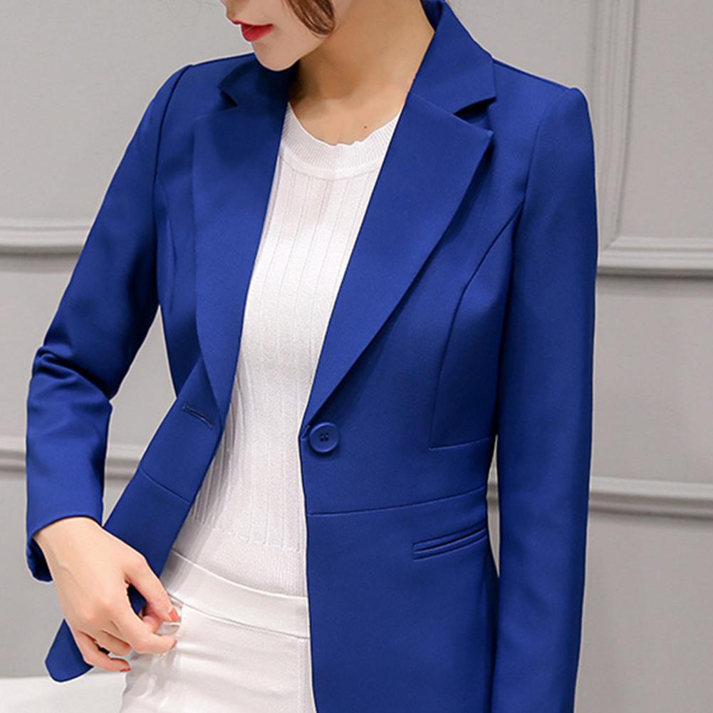 Title 14, Women Blazer 2023 Formal Slim Blazers Lady Offi...