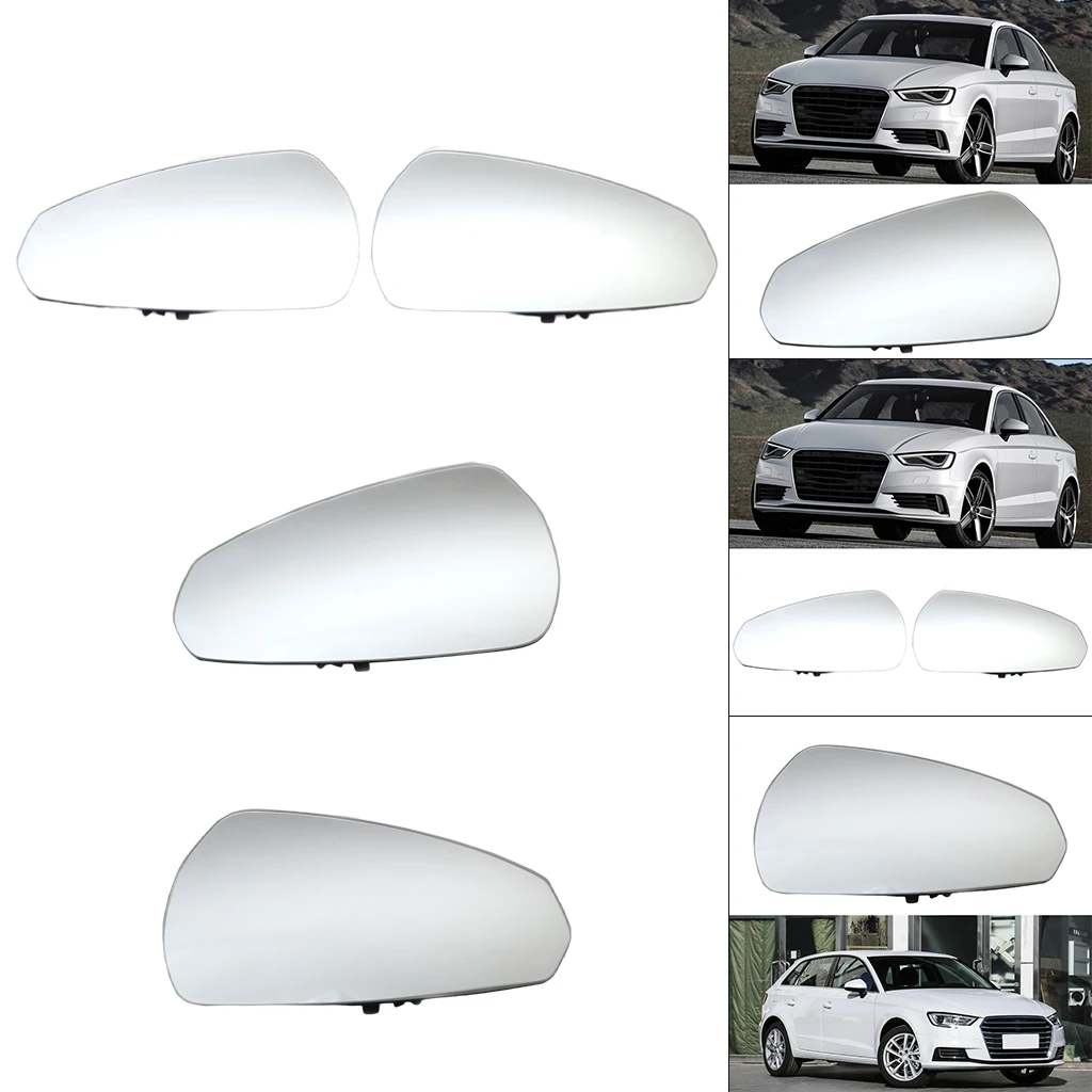  Glass Replacement 8V0857535C 8V085 Sturdy Side Wing Mirror Glass  for 15 Compact Lightweight