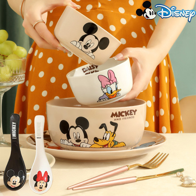 Disney Parks Sweet Treats store Mickey and Friends Ceramic Bowl Set - 2 pieces