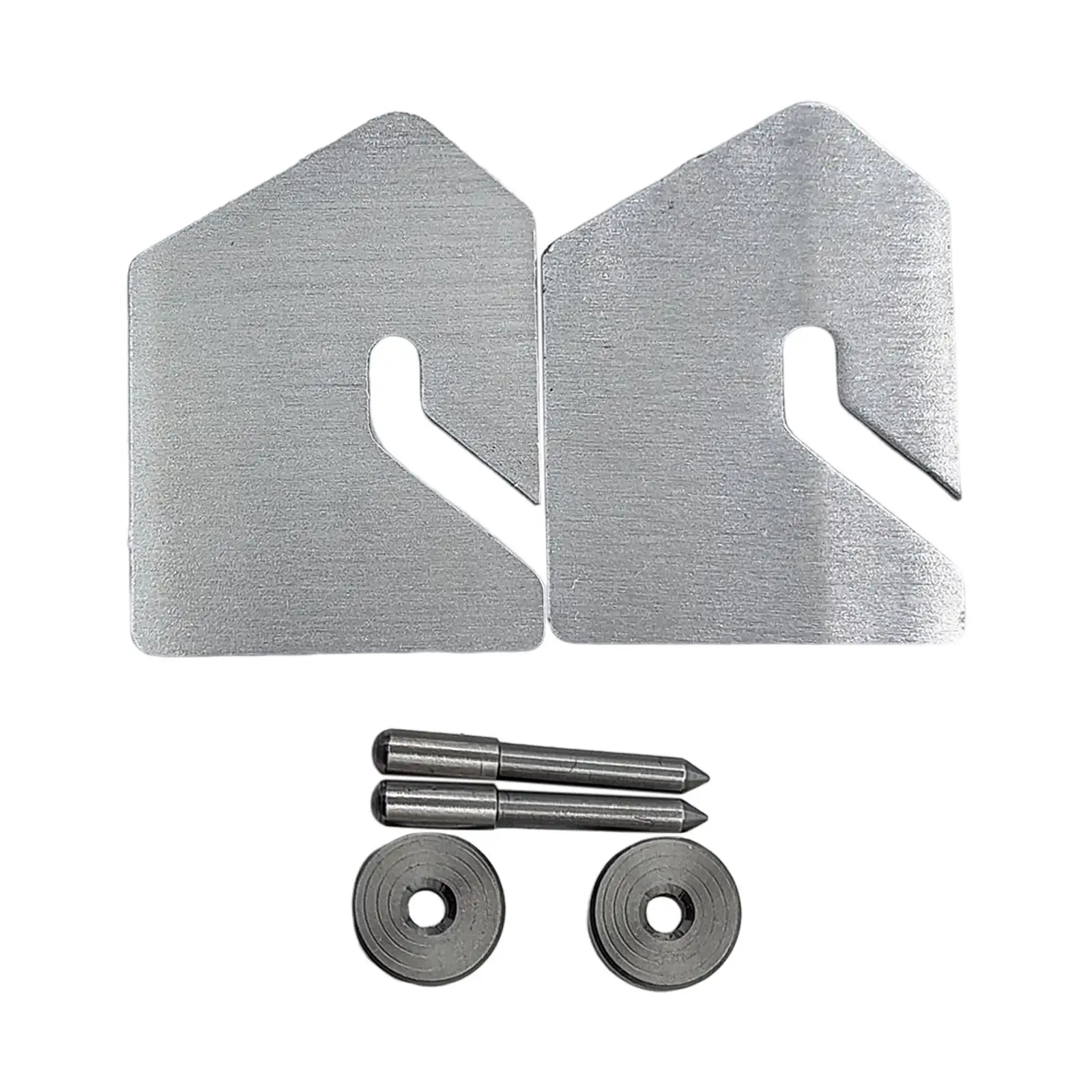 2 Cover Total Hinge Repair Kit Pins Spacers Hinge Set for 0 145 165 Direct fit, no modification requires, easy installation