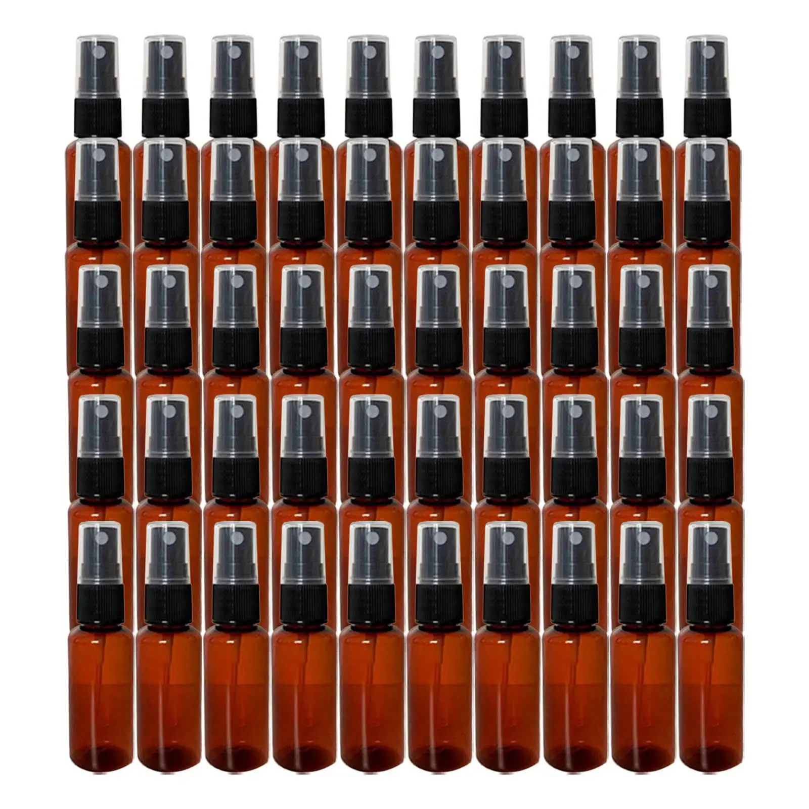 50x Spray Bottle Lightweight Portable 30ml Makeup Sprayer Fine Mist Household Mini Cosmetic Bottle Refillable with Cover Empty