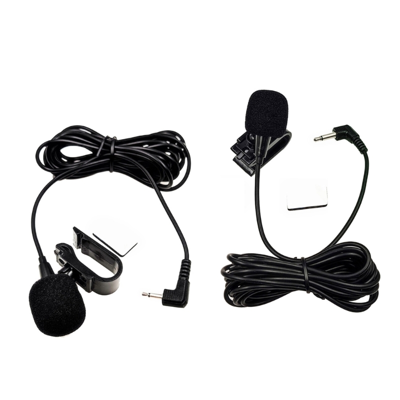 Title 2, PVC Wired 2.5mm/3.5mm Stereo Jack Mini Car Micr...