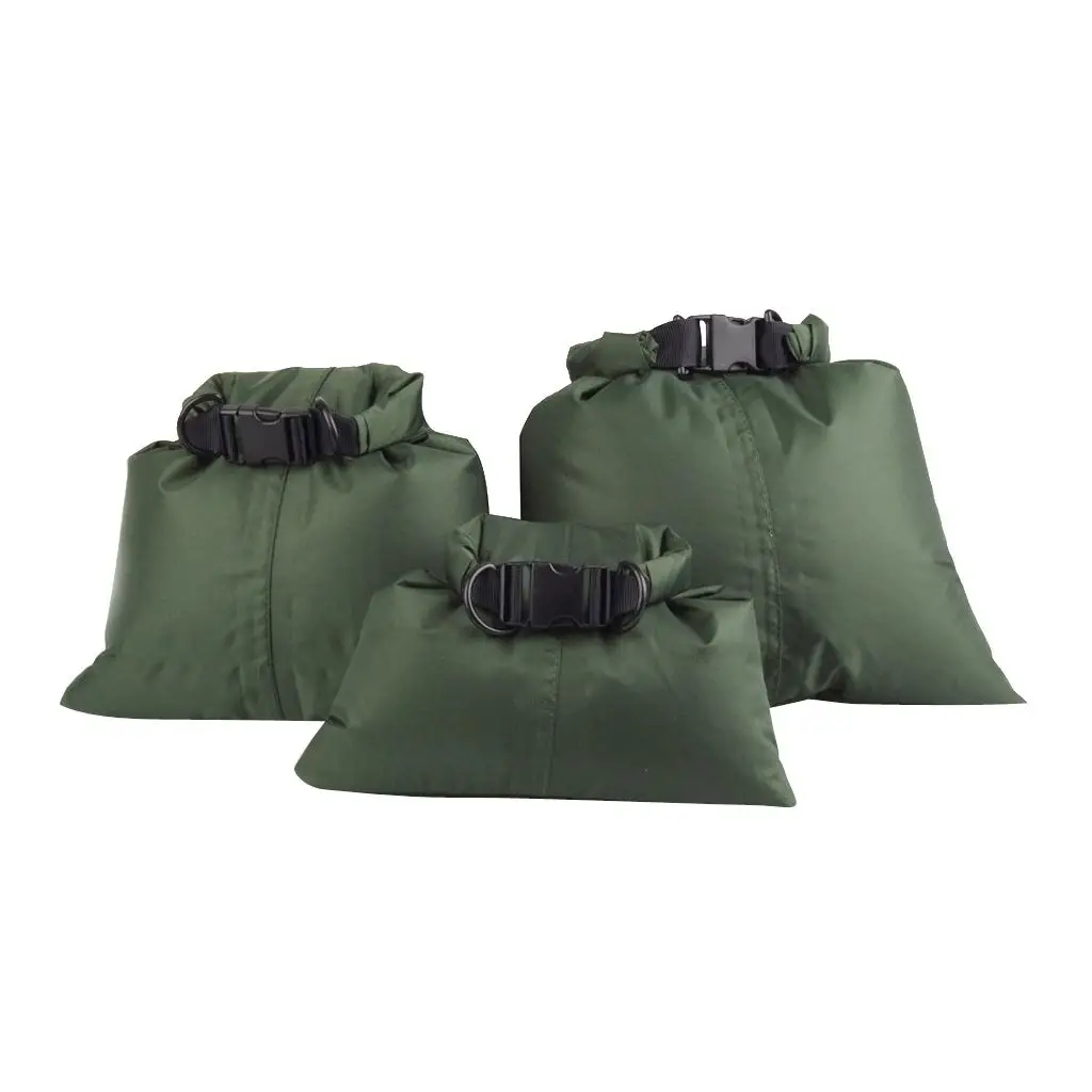 3pcs /  Weight Waterproof Dry bag For Canoeing Rafting Floating