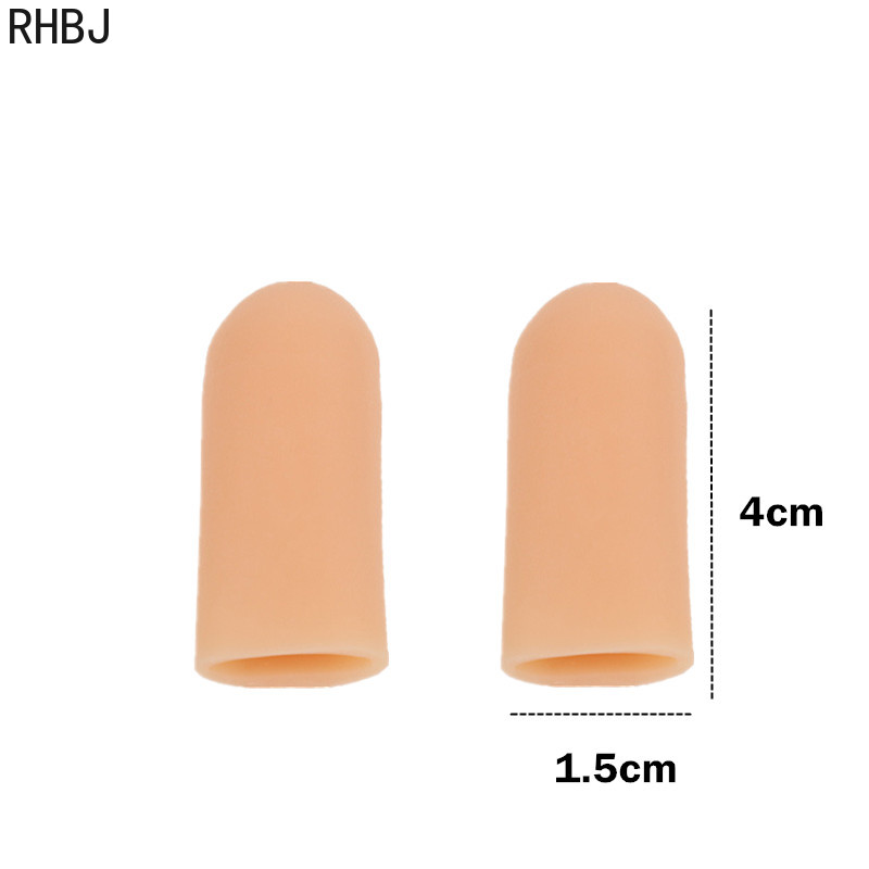 2 Stück Silikon-Finger- und Zehenschutz, Hühneraugen-Zehenschutz, Daumen-Überlappungs-Schutz, Schmerzlindernde Hülle, Zehenspreizer, Fußpflege-Tools – Detail 16