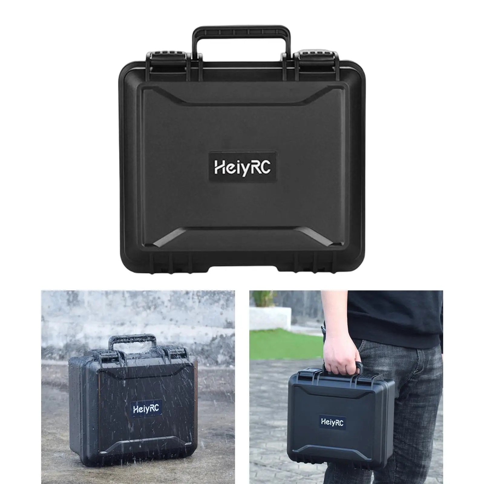 Portable Carrying Case Water Resistant  Body Storage Shockproof Electronic Equipment Storage Case Protective Box   RC N1