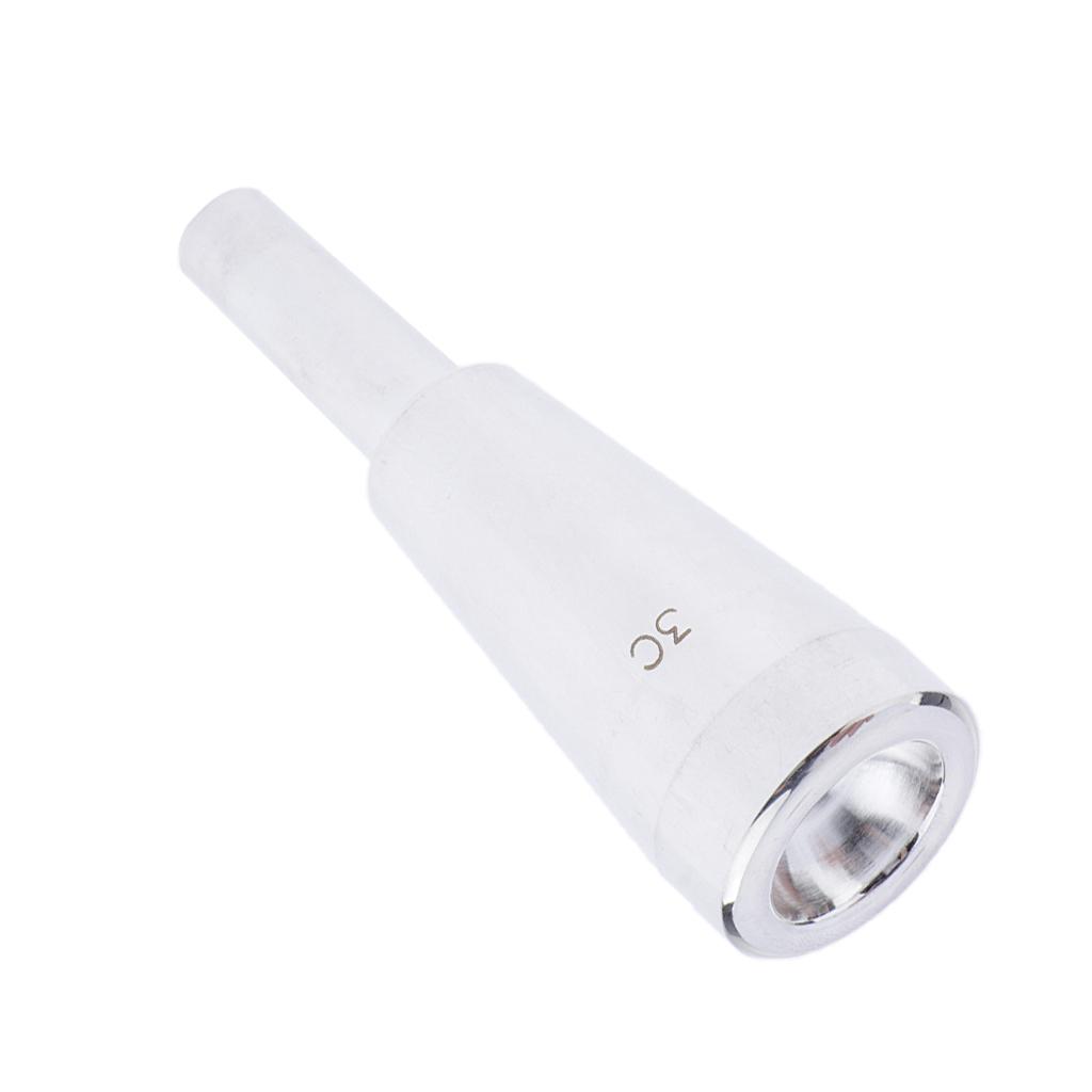 Classic 3C Heavy Trumpet mouthpiece silver for musical instrument accessories