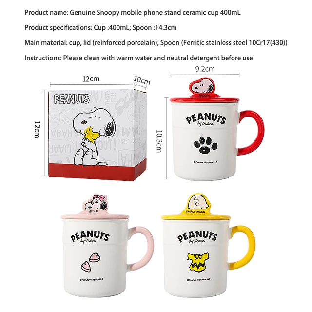 Snoopy Portable Coffee Cup Cover Creative Cartoon Anti Hot Portable Coffee  Cup Holder Milk Tea Beverage Cup Bag Hanging Holder - AliExpress