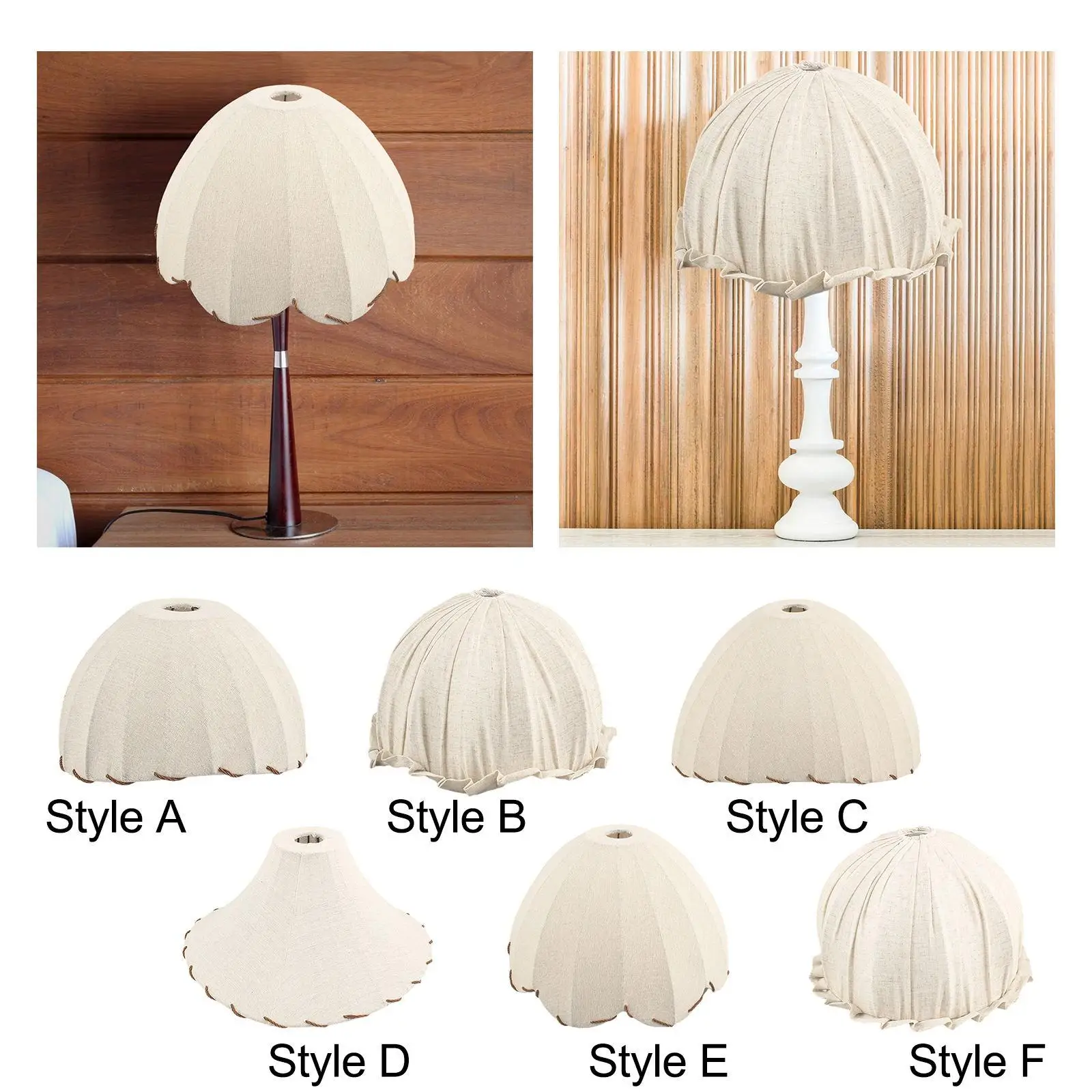 Table Lamp Shade Novelty Desktop Light Shade for Hotel Cafe Living Room