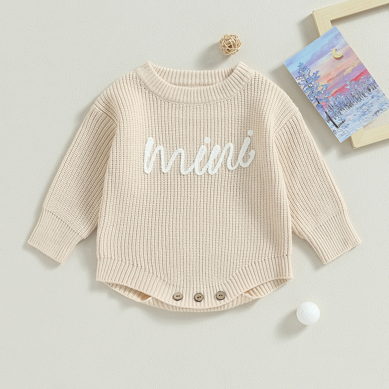 Title 2, Neugeborenen Baby Pullover Strampler Weiche Bau...