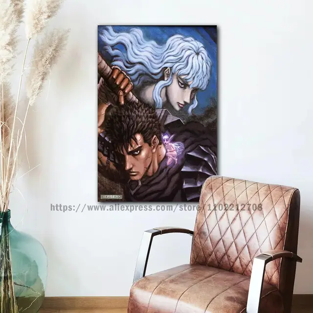 Berserk #13 Canvas Print / Canvas Art by Geo Arka - Pixels Canvas