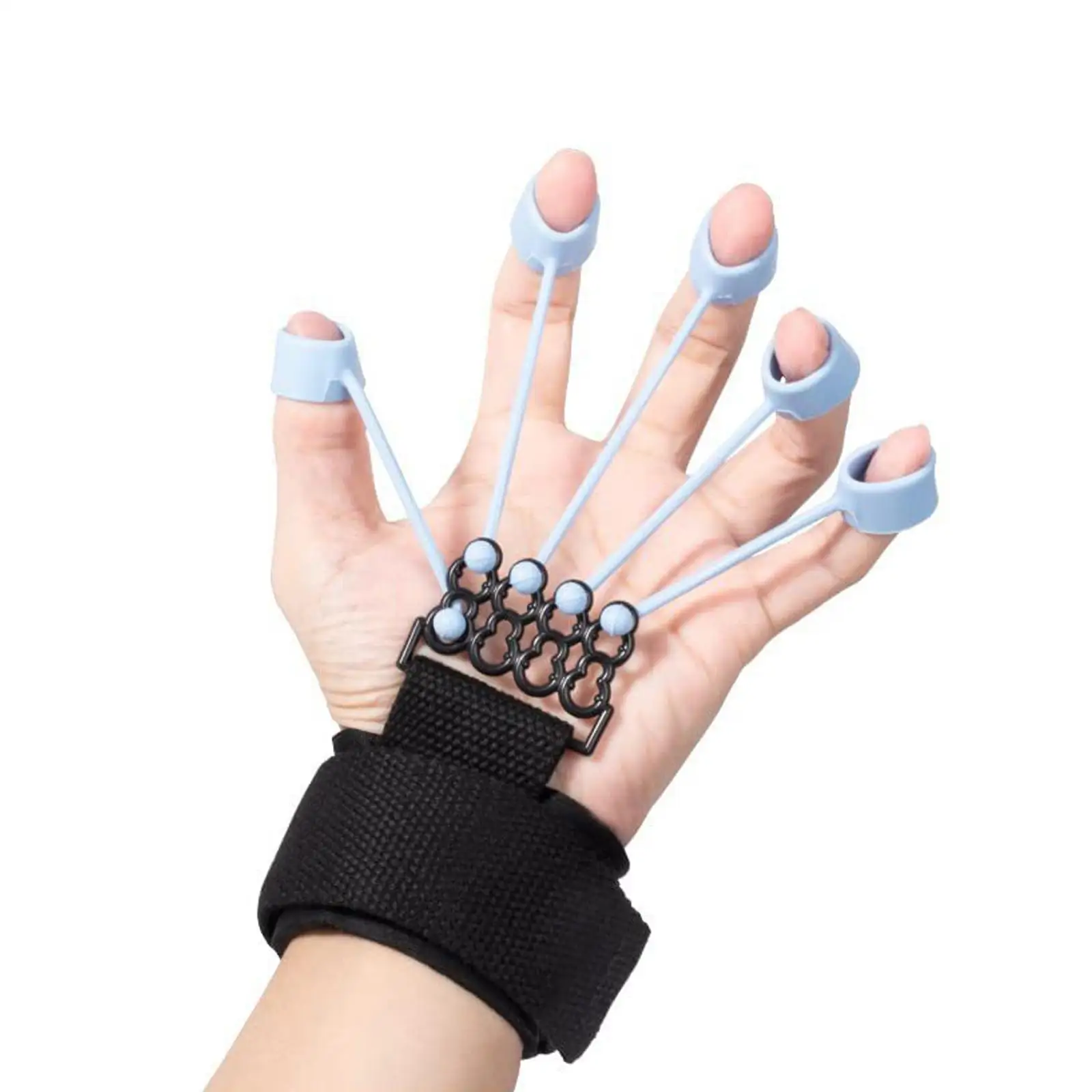 Hand Grip Strengthener Finger Exercise Adjustable Wrist Band Strength Device
