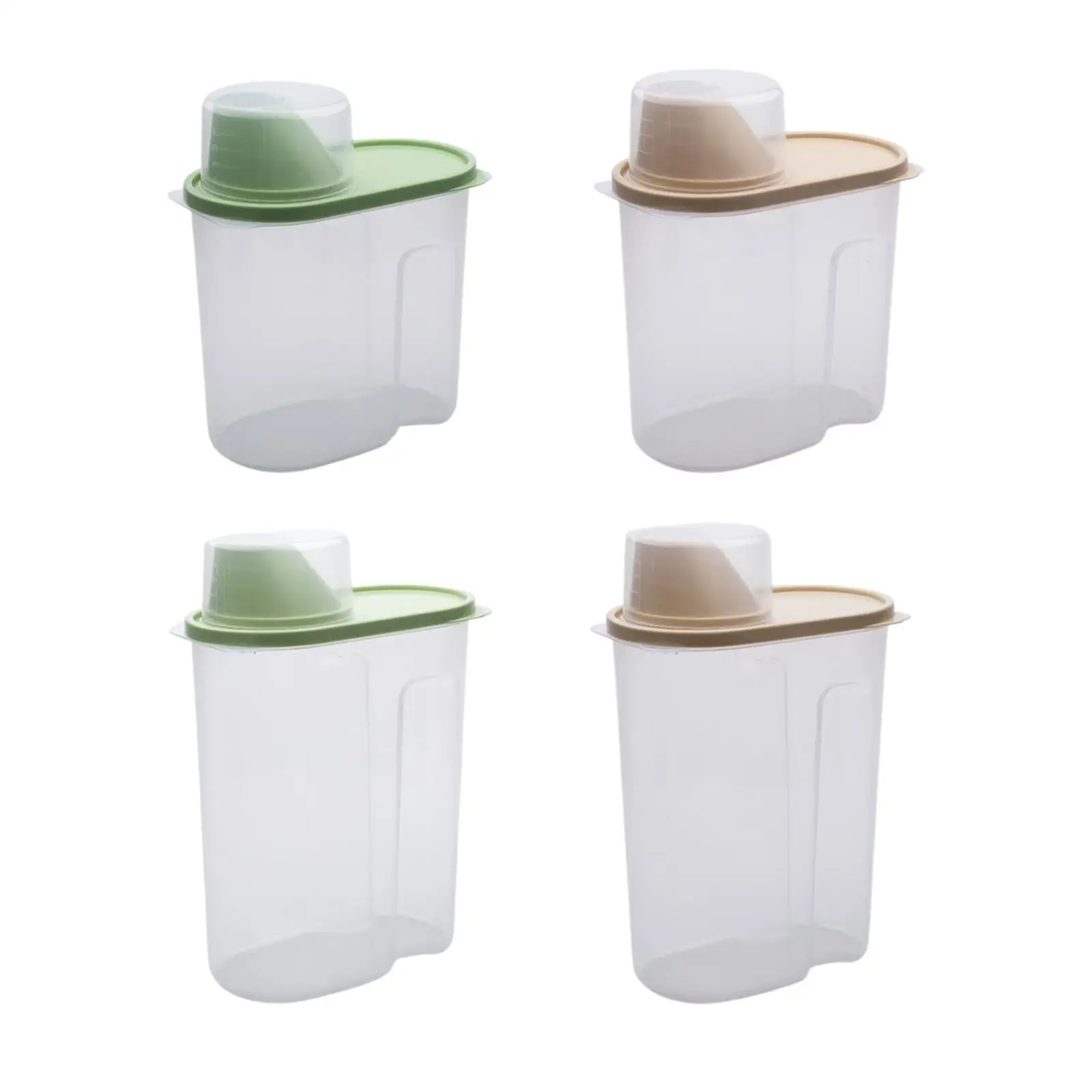 Dry Food Storage Container Pantry Organization for Grain Pasta Cookies