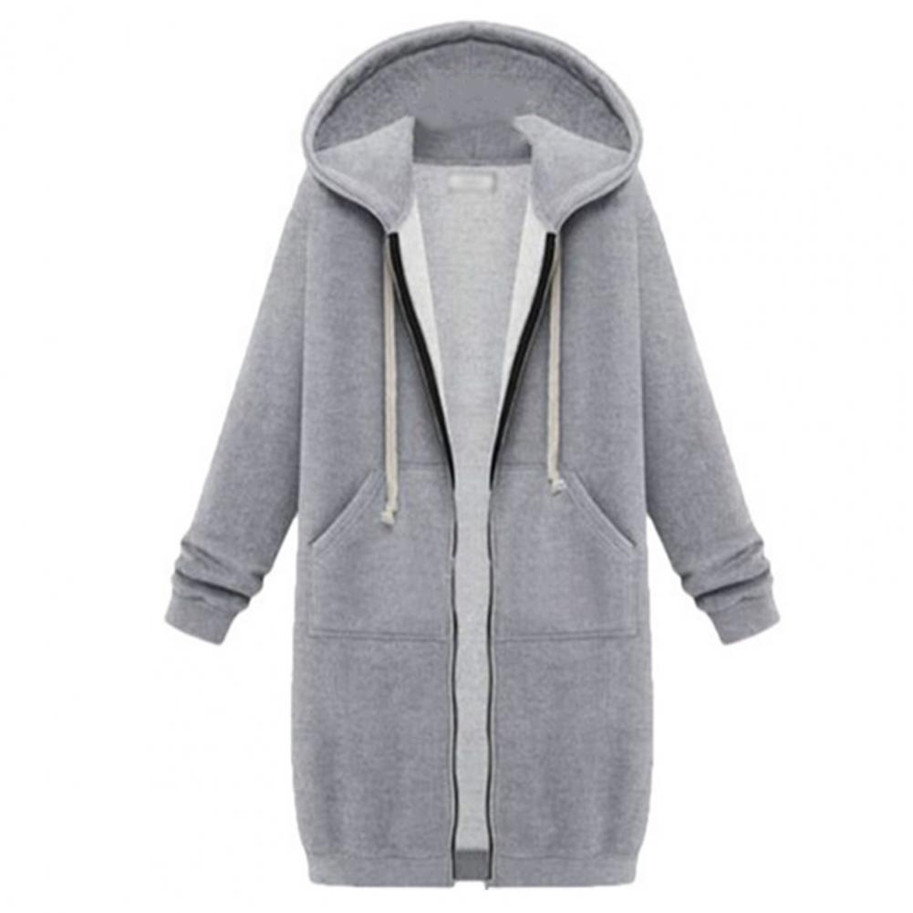 Title 5, Autumn Hoodies Coat Long Winter Hoodies Women T...