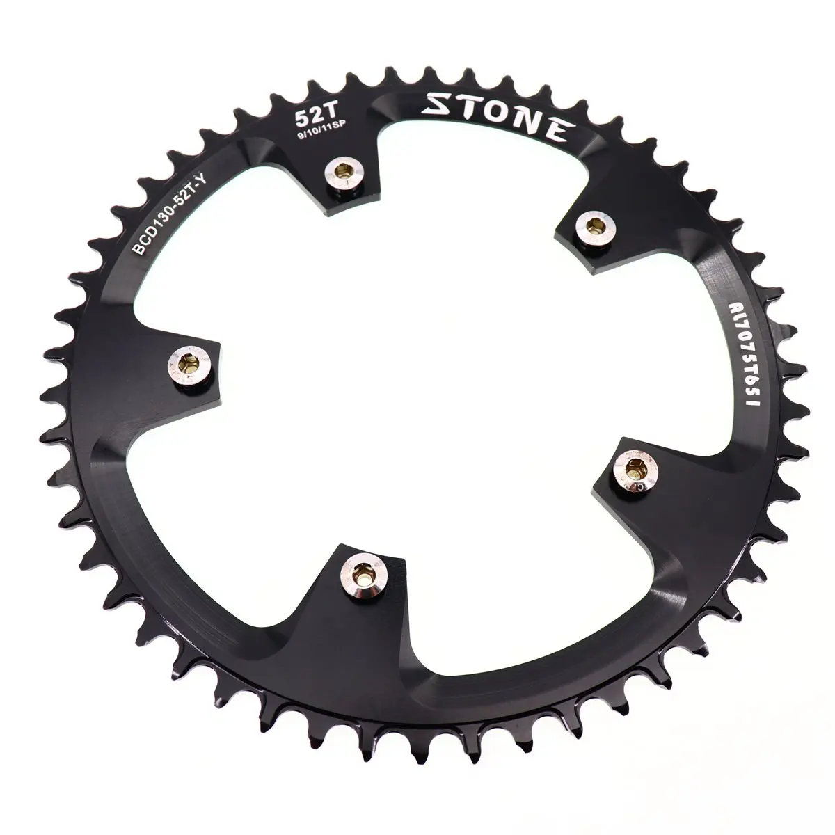 Vuelta SE Flat 130mm/BCD Chainring Silver 