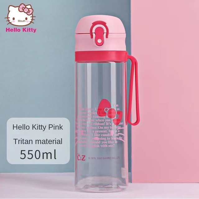 Hello Kitty Tossed Junk Food 28 Ounce Water Bottle