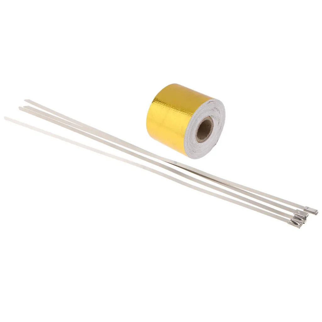 Gold 1200°f Continuous Car High Temperature  Wrap Protector Tape