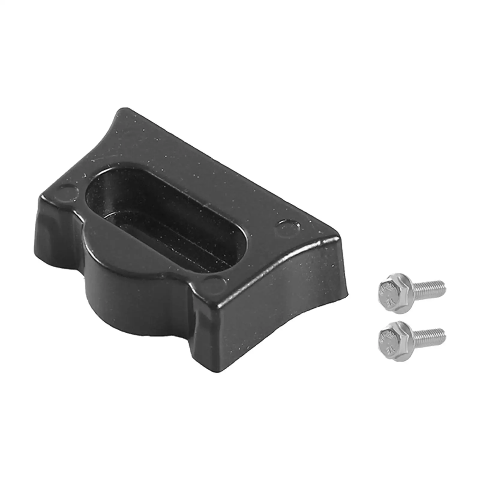 Car Tailgate Latch Stop Bumper, with Screws, Rear Stopper Limit Block for  JL 18-21 Avoid Tailgate Sinking Black