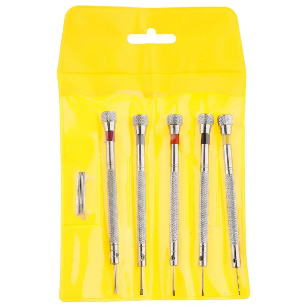 Set of 5 Wrenches Screwdrivers Screwdrivers Watchmaker Jewelry