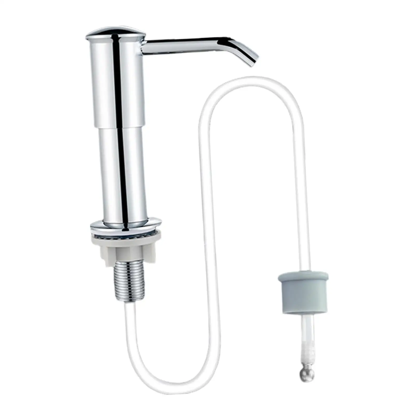 Soap Dispenser with Long Tube Extension Tube Liquid Soap Pump Replacement Tube Liquid Soap Dispenser for Kitchen Sink Home