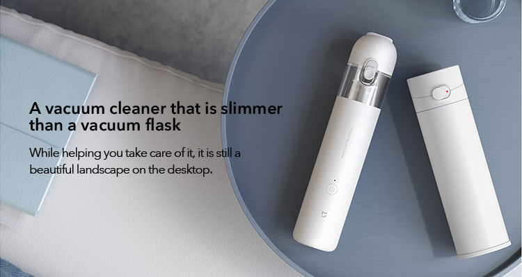 Original MIJIA Portable Handheld Vacuum Cleaner For Home Car Mini Wireless Dust Catcher Collector 13000PA Cyclone Suction