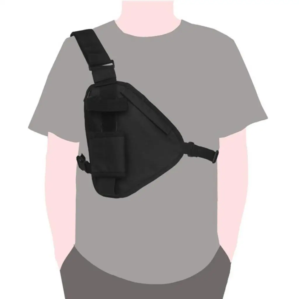 Oxford Cloth Chest Bag Men` Bag Multifunctional Bag for Travel Hiking