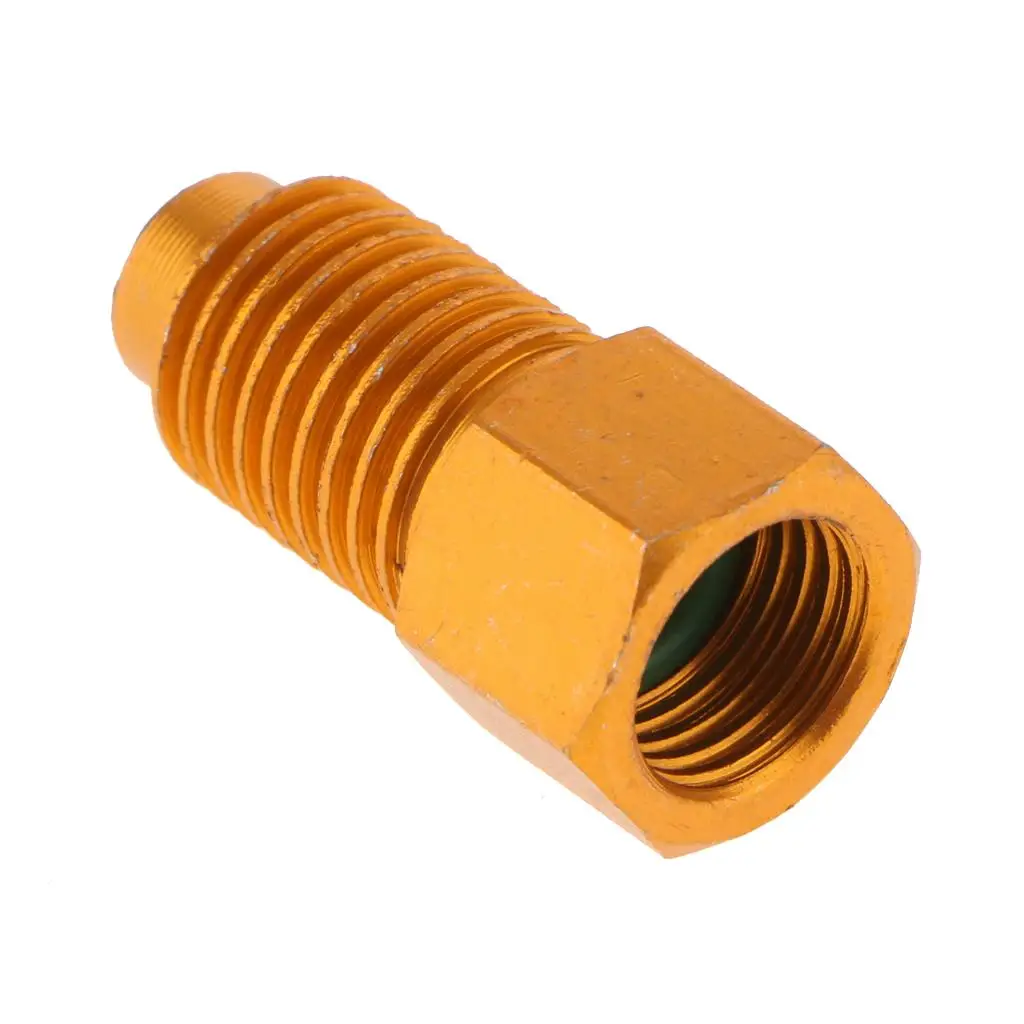 R134A  Tank Adapter Connector Cooling /4 SAE To 1/2 ACME