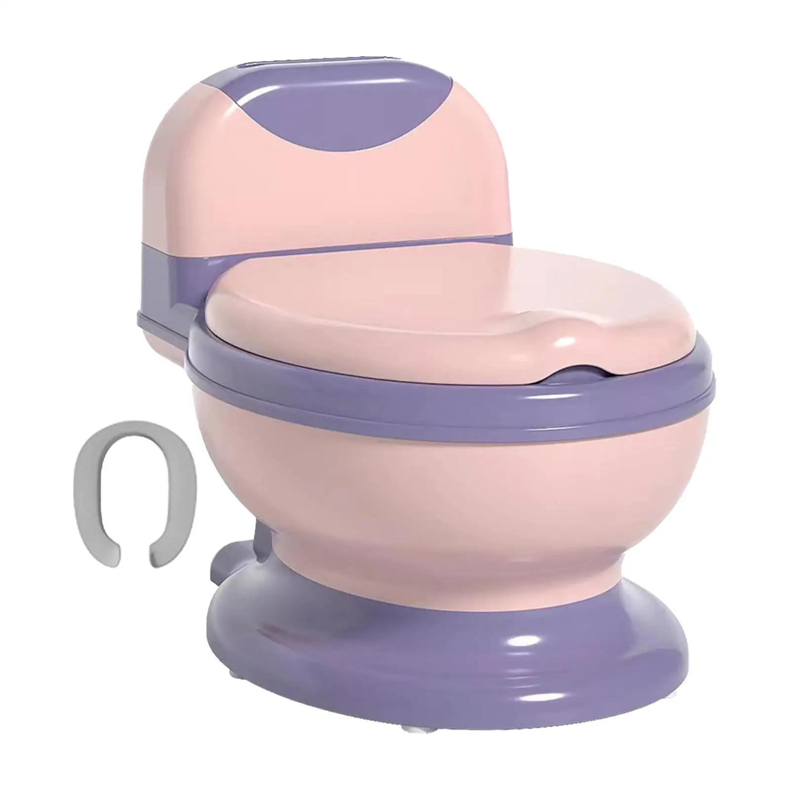 Potty Train Toilet Removable Potty Pot Portable Real Feel Potty Toddlers Potty Chair for Kids Children Toddlers Baby Girls