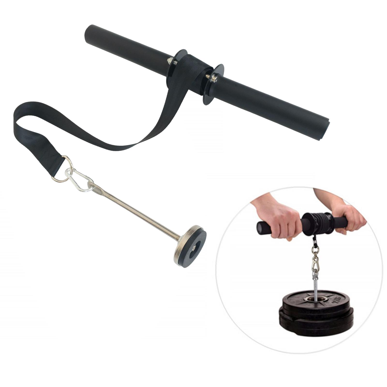 Forearm Blaster Arm Strength Trainer Wrist Roller Anti-Slip Strengthener One Size Wrist and Forearm Blaster for Home Gym Fitness