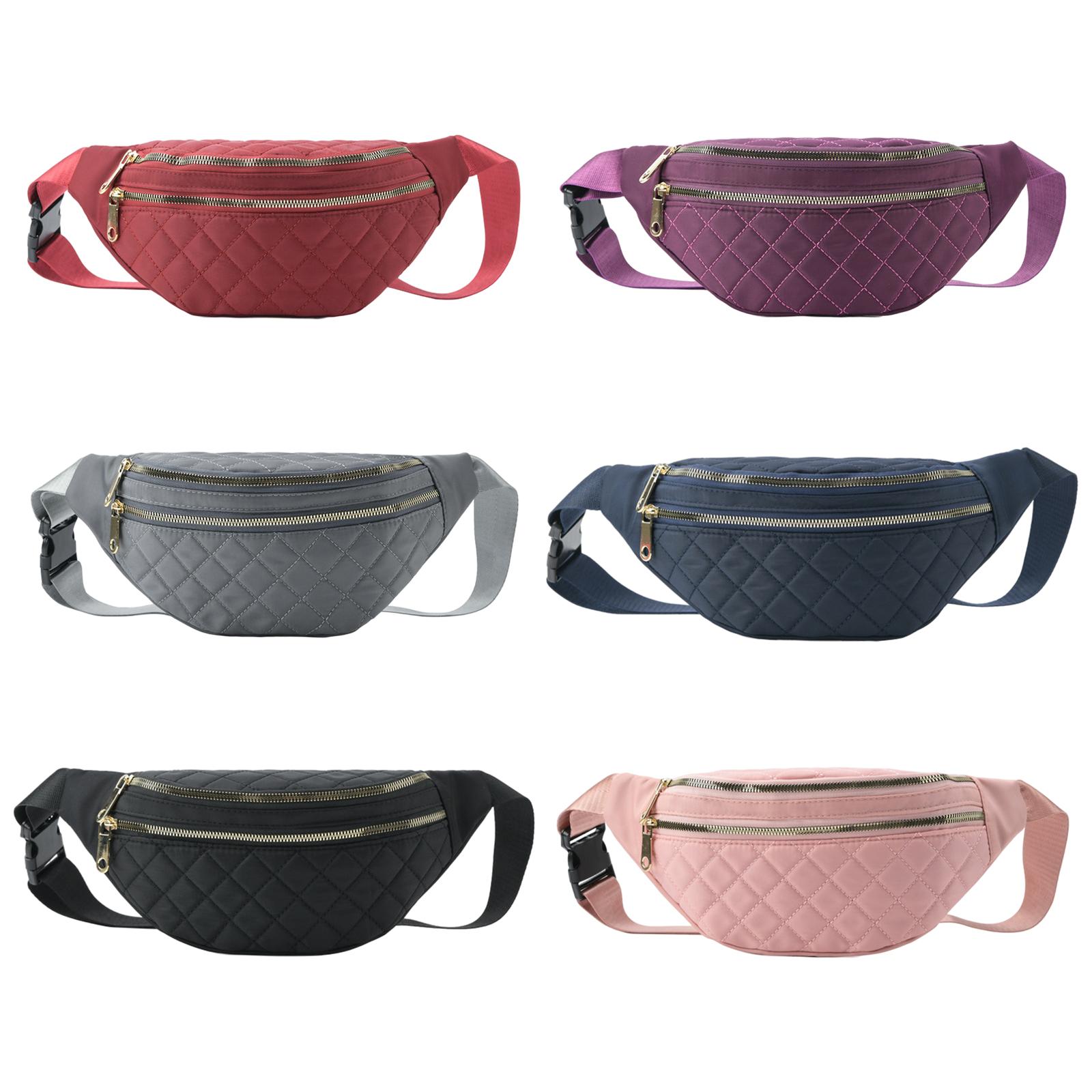 Portable Women Belt Fanny Pack  Backpack Adjustable  Multi Purpose for Outdoor Phone  Mountaineering Traveling Running