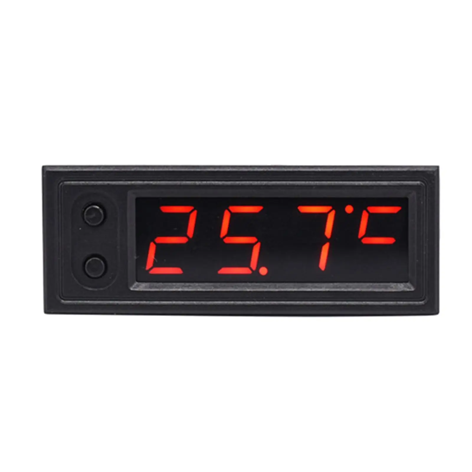 Car Voltmeter Thermometer Time Professional Easy to Install Durable Repair 3-in-1