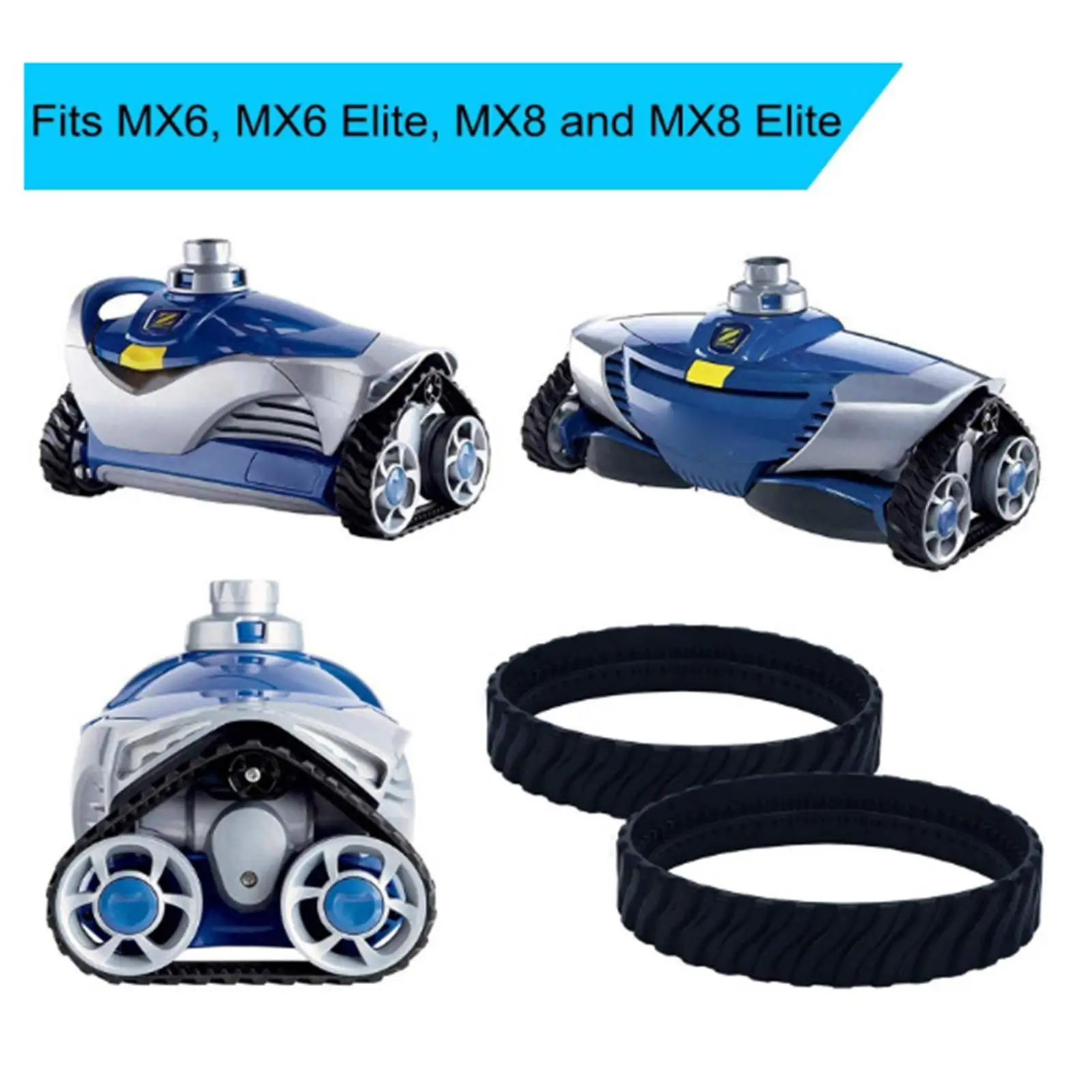 2Pieces Swimming Pool  Wheel MX8  Accessories